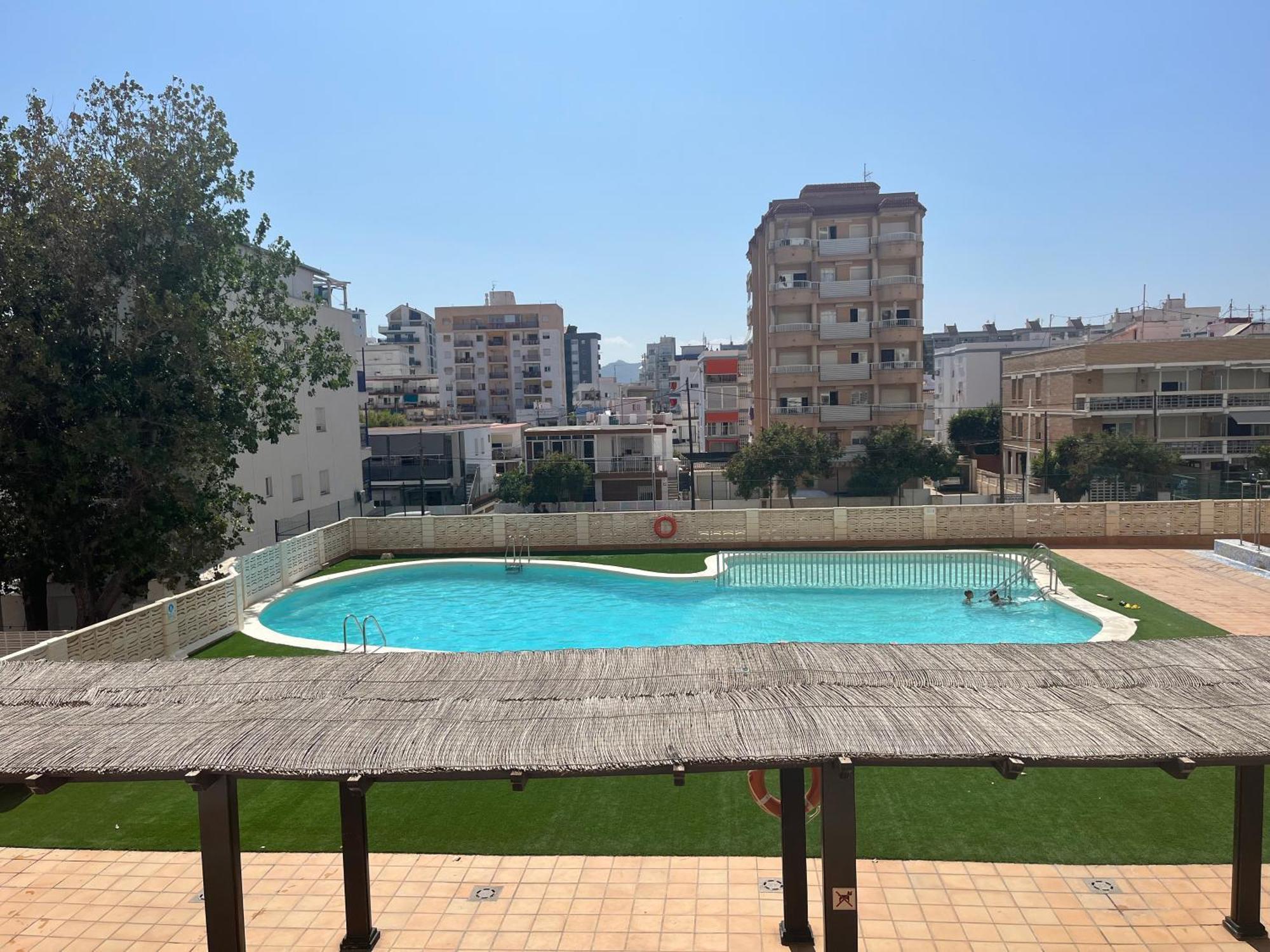 Apartamento 1ª Linea De Playa - Con Piscina Y Parking Playa de Gandía Exterior foto